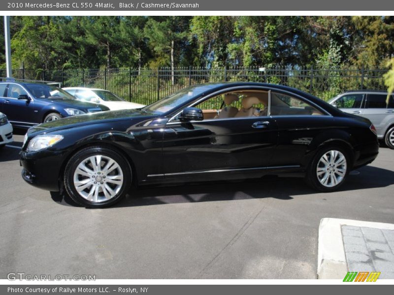 Black / Cashmere/Savannah 2010 Mercedes-Benz CL 550 4Matic