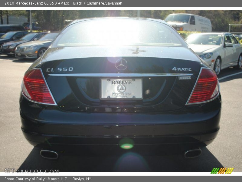 Black / Cashmere/Savannah 2010 Mercedes-Benz CL 550 4Matic