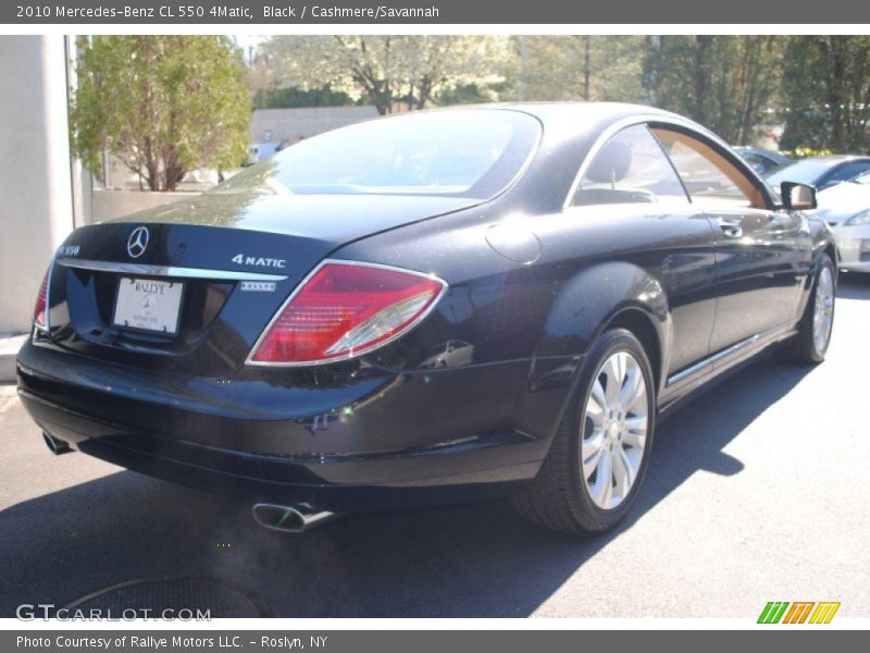 Black / Cashmere/Savannah 2010 Mercedes-Benz CL 550 4Matic