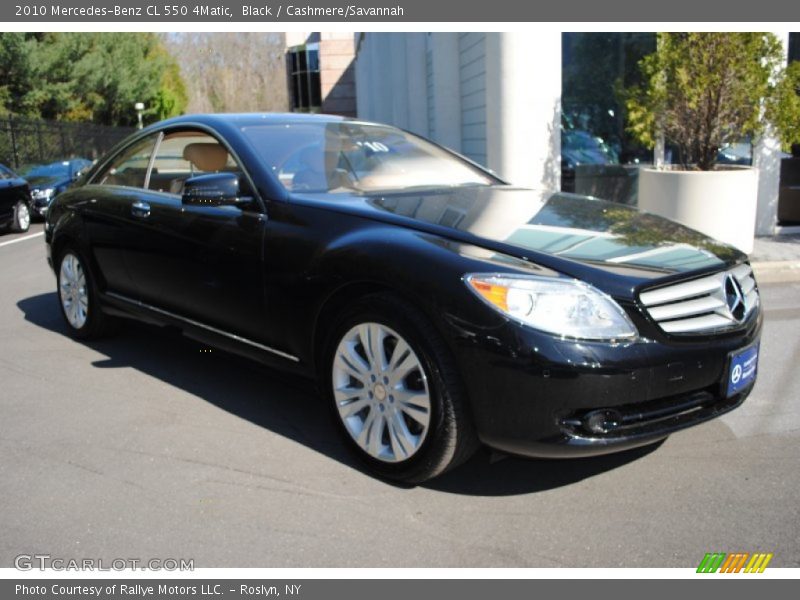 Black / Cashmere/Savannah 2010 Mercedes-Benz CL 550 4Matic