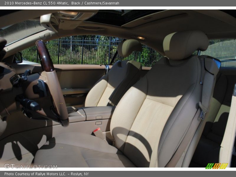 Black / Cashmere/Savannah 2010 Mercedes-Benz CL 550 4Matic