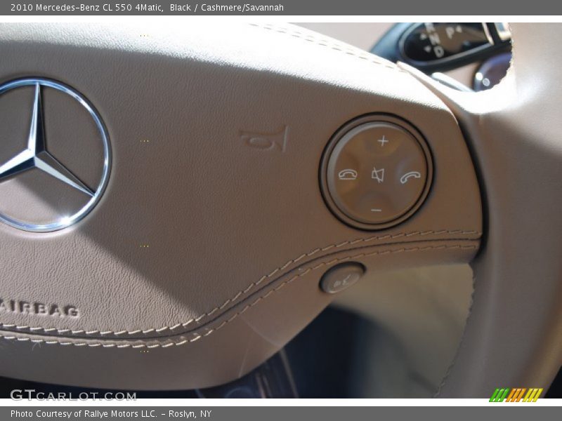 Black / Cashmere/Savannah 2010 Mercedes-Benz CL 550 4Matic