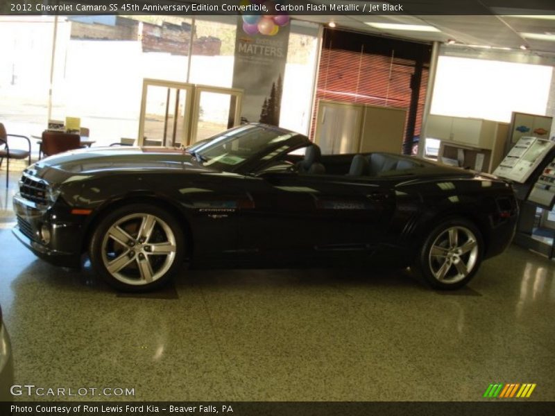 Carbon Flash Metallic / Jet Black 2012 Chevrolet Camaro SS 45th Anniversary Edition Convertible