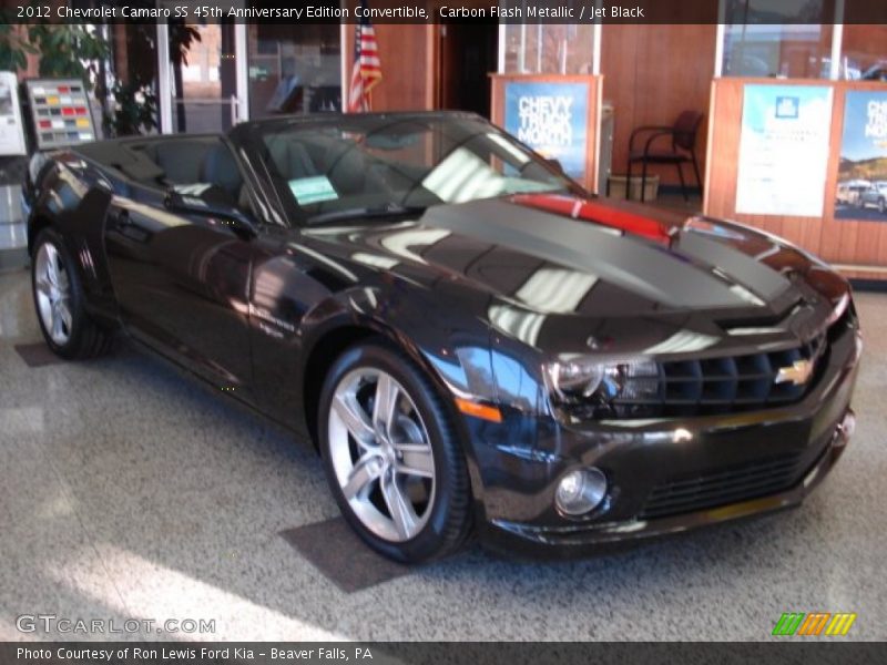 Carbon Flash Metallic / Jet Black 2012 Chevrolet Camaro SS 45th Anniversary Edition Convertible
