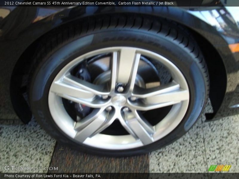 Carbon Flash Metallic / Jet Black 2012 Chevrolet Camaro SS 45th Anniversary Edition Convertible