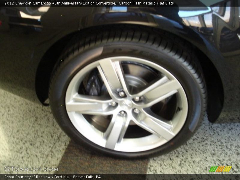Carbon Flash Metallic / Jet Black 2012 Chevrolet Camaro SS 45th Anniversary Edition Convertible