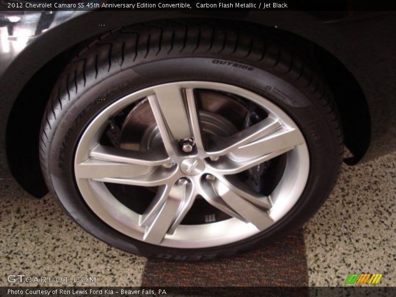 Carbon Flash Metallic / Jet Black 2012 Chevrolet Camaro SS 45th Anniversary Edition Convertible