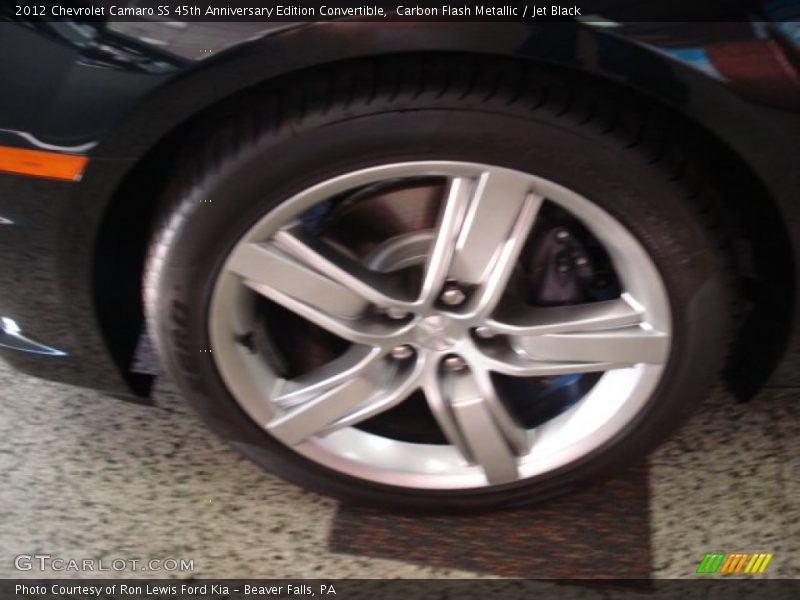 Carbon Flash Metallic / Jet Black 2012 Chevrolet Camaro SS 45th Anniversary Edition Convertible
