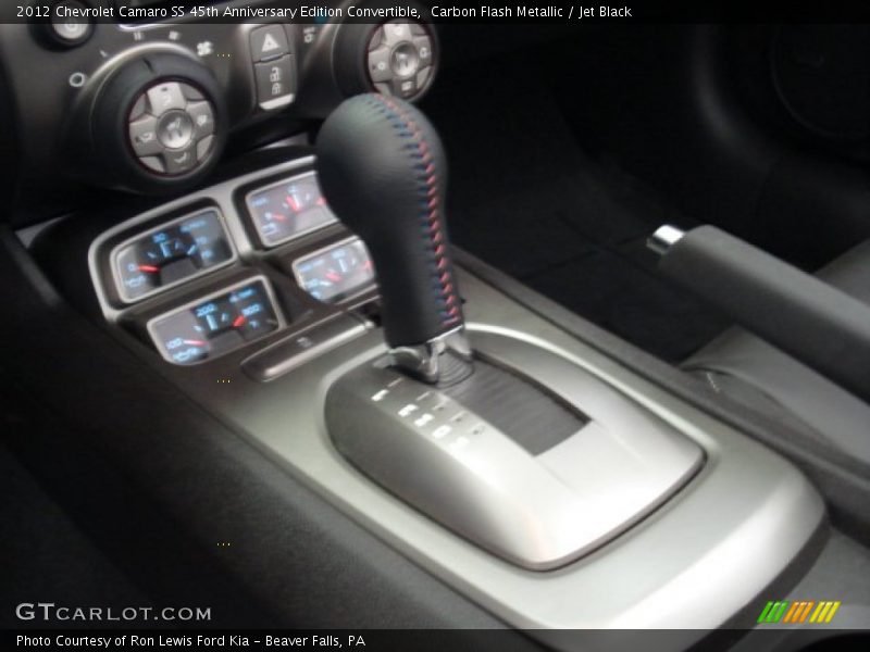 Carbon Flash Metallic / Jet Black 2012 Chevrolet Camaro SS 45th Anniversary Edition Convertible