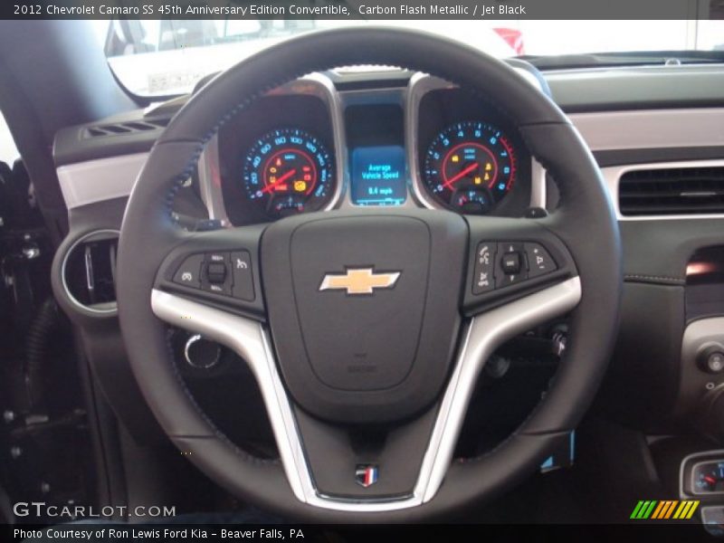 Carbon Flash Metallic / Jet Black 2012 Chevrolet Camaro SS 45th Anniversary Edition Convertible