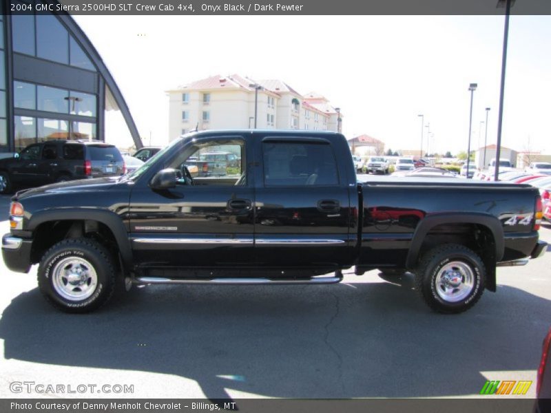Onyx Black / Dark Pewter 2004 GMC Sierra 2500HD SLT Crew Cab 4x4