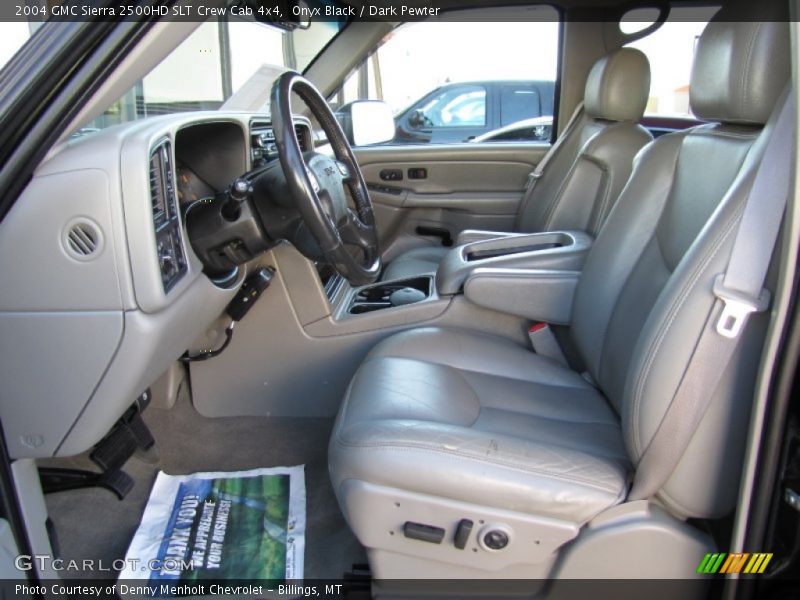  2004 Sierra 2500HD SLT Crew Cab 4x4 Dark Pewter Interior