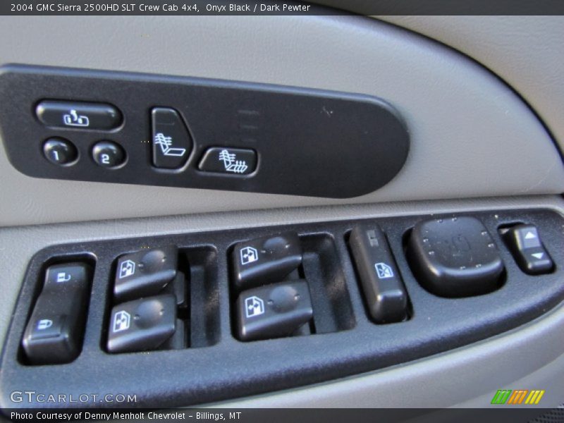 Controls of 2004 Sierra 2500HD SLT Crew Cab 4x4