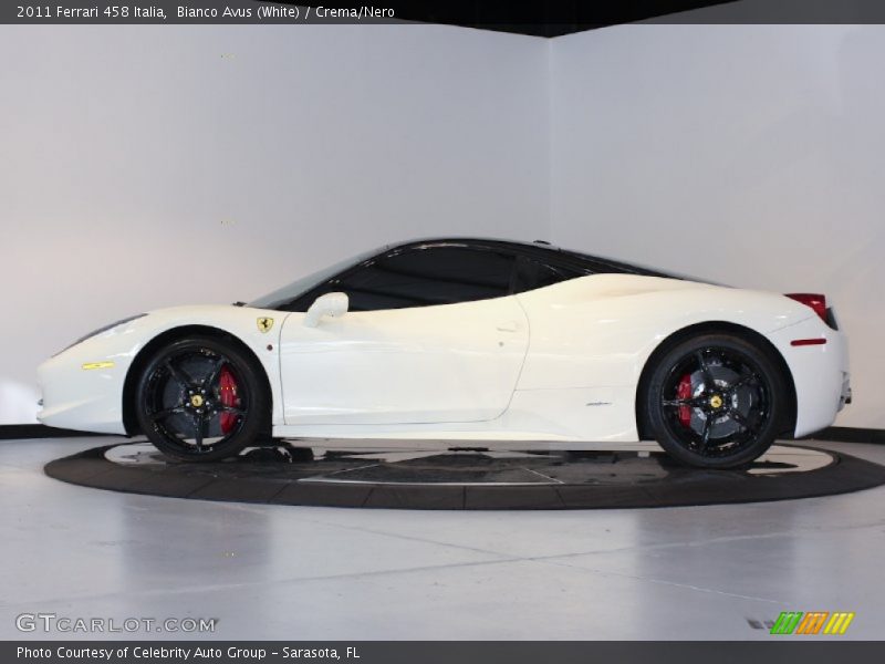  2011 458 Italia Bianco Avus (White)