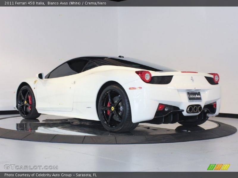  2011 458 Italia Bianco Avus (White)