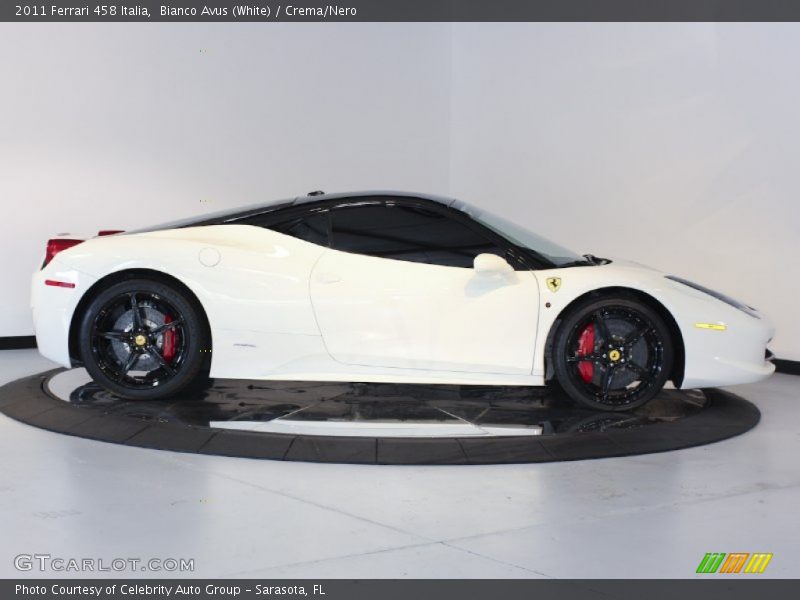  2011 458 Italia Bianco Avus (White)