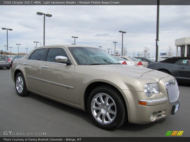 Light Sandstone Metallic / Medium Pebble Beige/Cream 2009 Chrysler 300 C HEMI