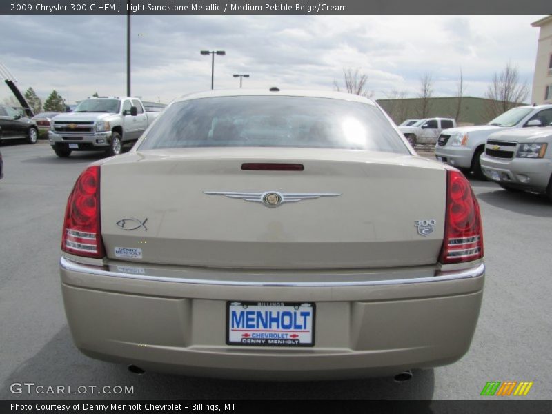 Light Sandstone Metallic / Medium Pebble Beige/Cream 2009 Chrysler 300 C HEMI