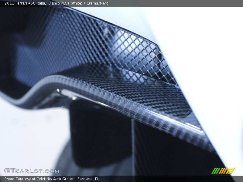 Bianco Avus (White) / Crema/Nero 2011 Ferrari 458 Italia