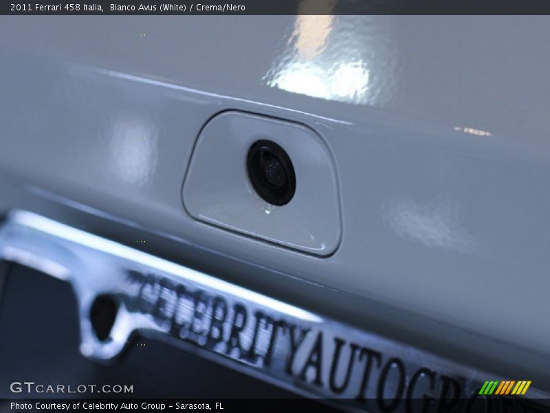 Bianco Avus (White) / Crema/Nero 2011 Ferrari 458 Italia