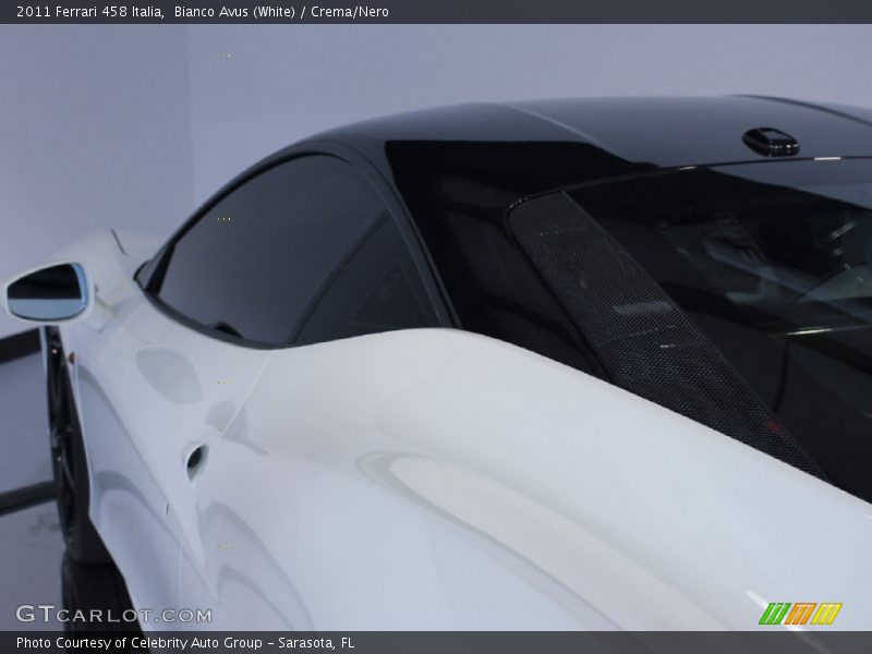 Bianco Avus (White) / Crema/Nero 2011 Ferrari 458 Italia