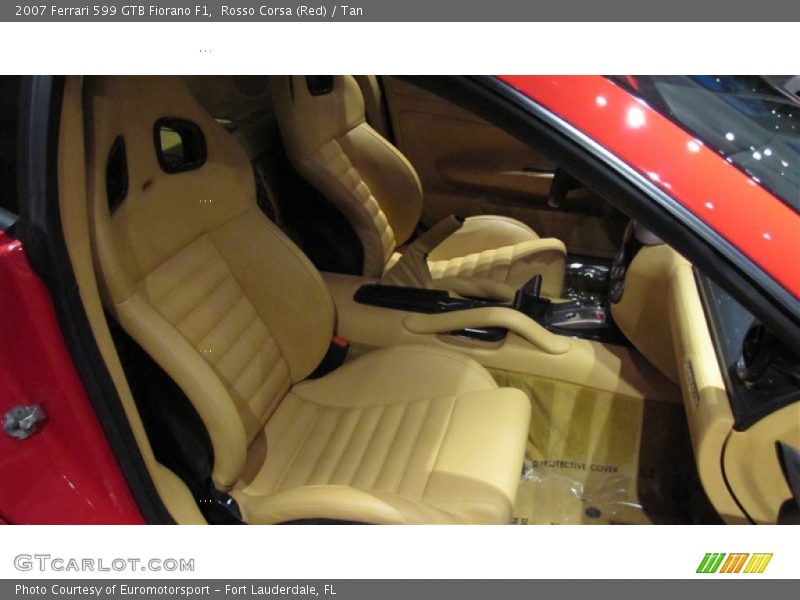 Rosso Corsa (Red) / Tan 2007 Ferrari 599 GTB Fiorano F1
