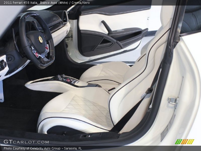  2011 458 Italia Crema/Nero Interior