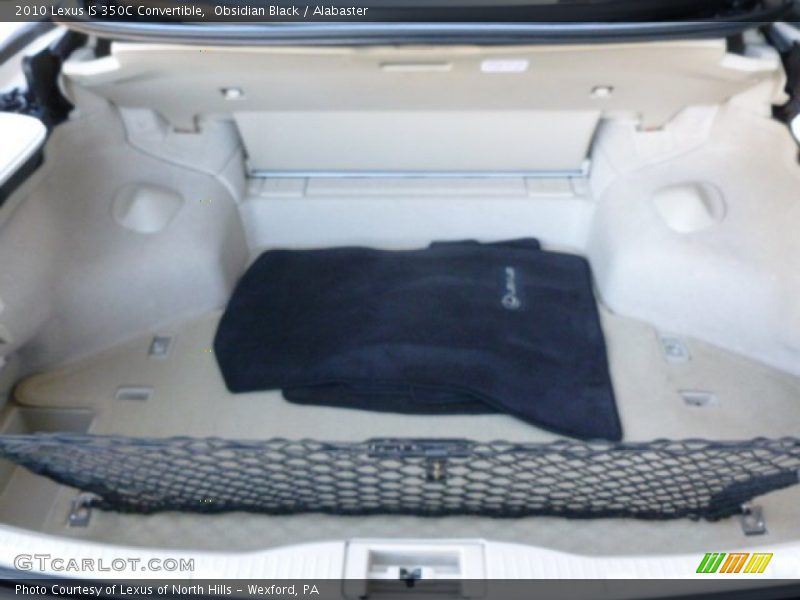 Obsidian Black / Alabaster 2010 Lexus IS 350C Convertible