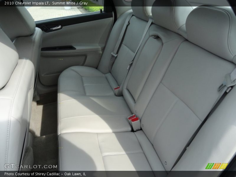 Summit White / Gray 2010 Chevrolet Impala LT
