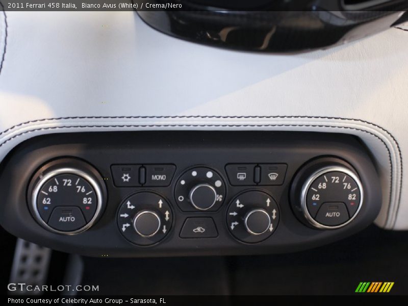 Controls of 2011 458 Italia