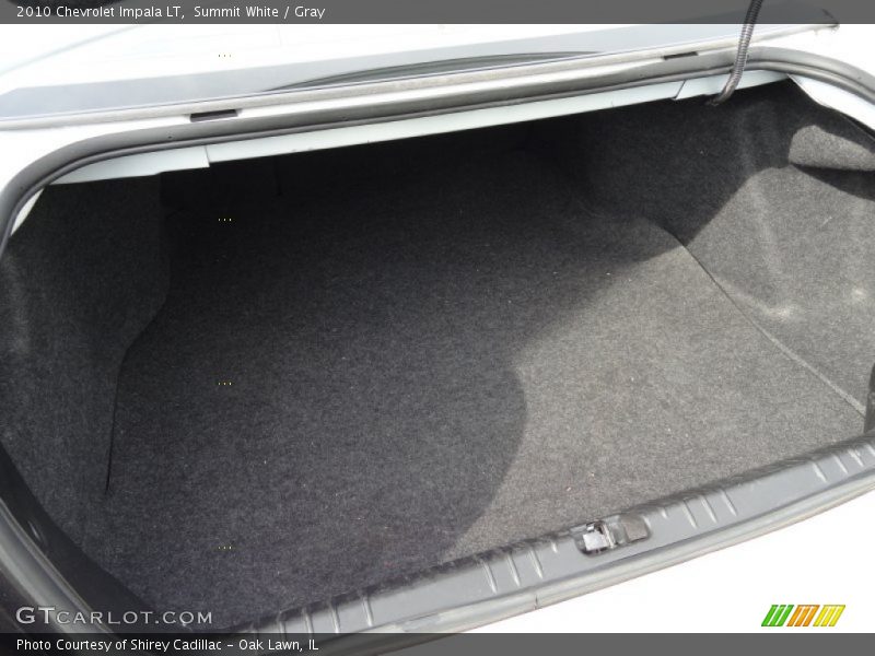 Summit White / Gray 2010 Chevrolet Impala LT
