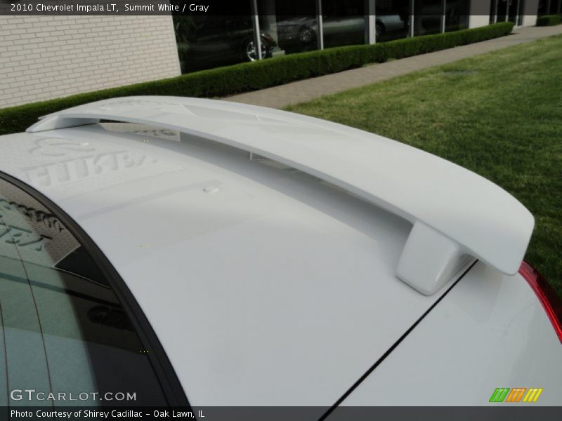 Summit White / Gray 2010 Chevrolet Impala LT