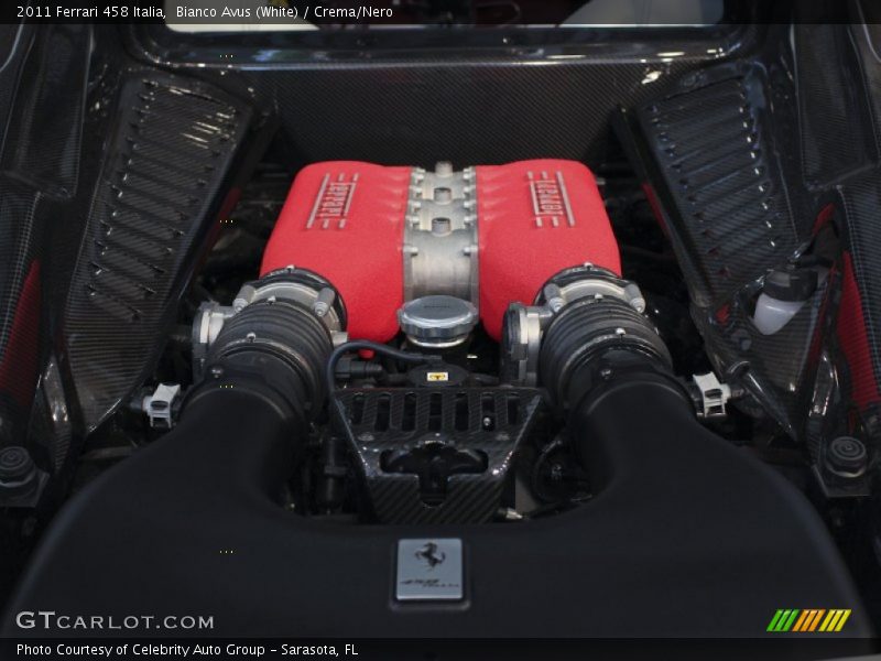  2011 458 Italia Engine - 4.5 Liter GDI DOHC 32-Valve VVT V8