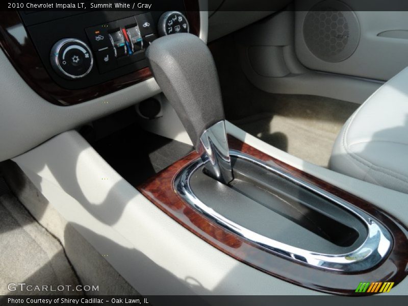 Summit White / Gray 2010 Chevrolet Impala LT