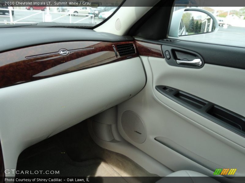 Summit White / Gray 2010 Chevrolet Impala LT