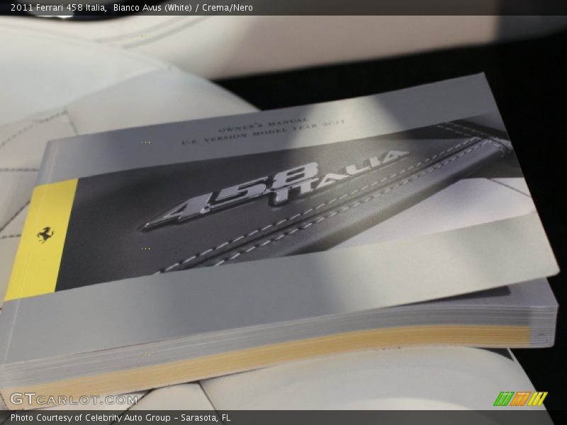 Books/Manuals of 2011 458 Italia