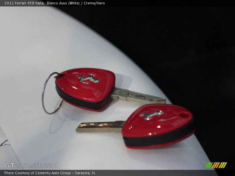 Keys of 2011 458 Italia