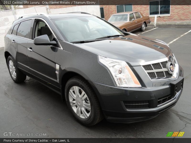 Gray Flannel Metallic / Titanium/Ebony 2012 Cadillac SRX Luxury