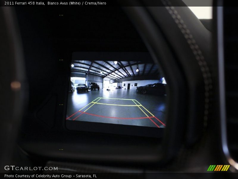 Bianco Avus (White) / Crema/Nero 2011 Ferrari 458 Italia