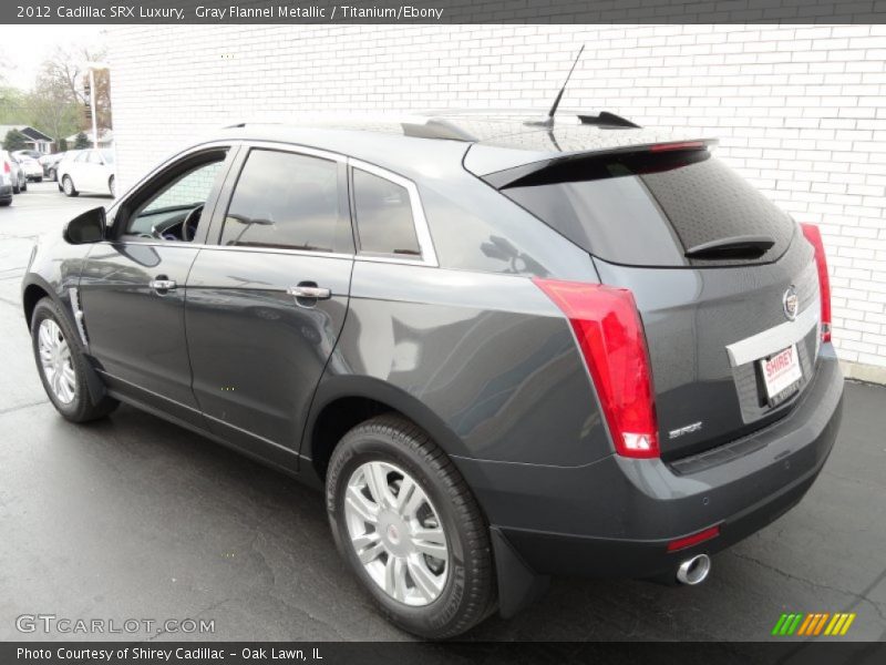 Gray Flannel Metallic / Titanium/Ebony 2012 Cadillac SRX Luxury