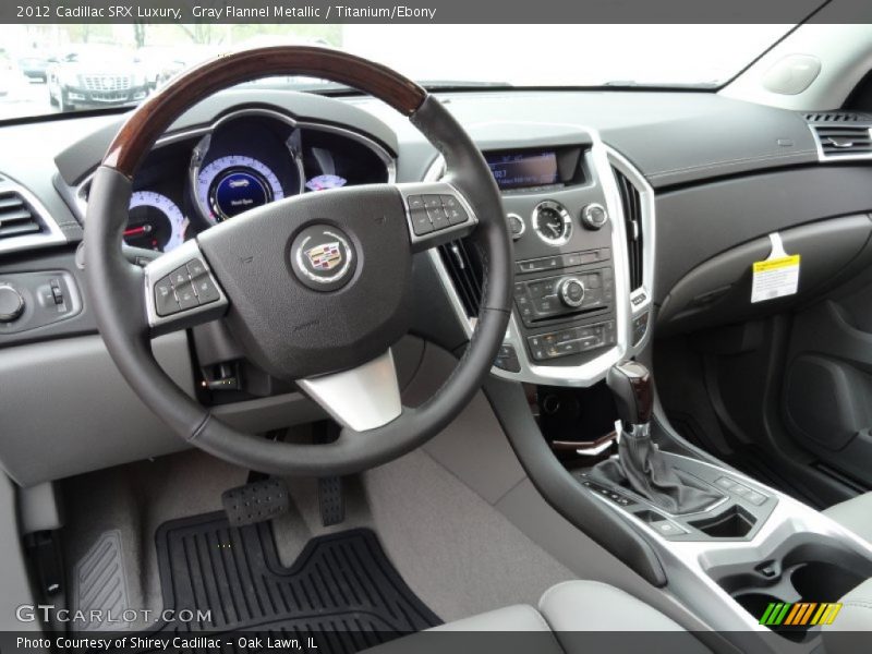 Dashboard of 2012 SRX Luxury