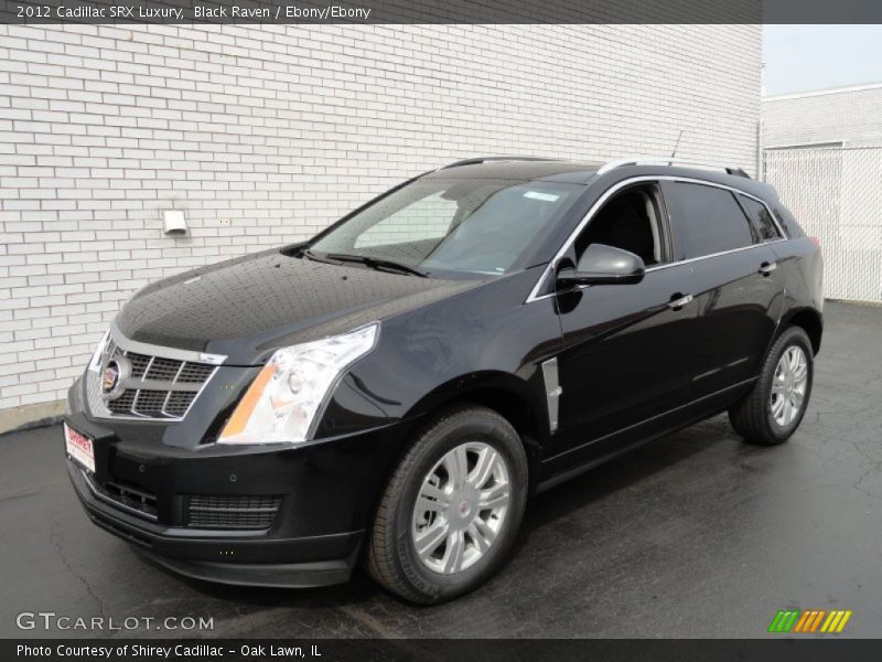Black Raven / Ebony/Ebony 2012 Cadillac SRX Luxury