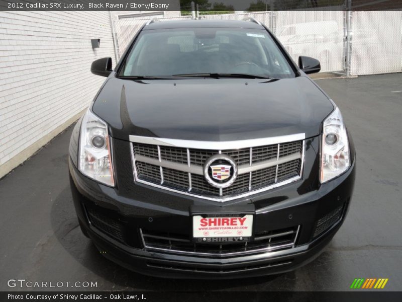 Black Raven / Ebony/Ebony 2012 Cadillac SRX Luxury