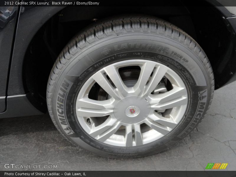 Black Raven / Ebony/Ebony 2012 Cadillac SRX Luxury