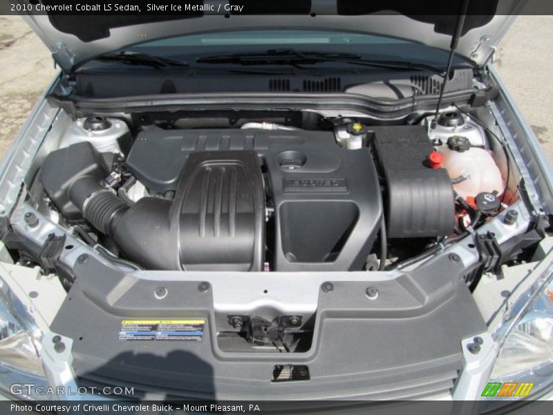 Silver Ice Metallic / Gray 2010 Chevrolet Cobalt LS Sedan