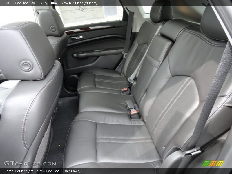 Black Raven / Ebony/Ebony 2012 Cadillac SRX Luxury