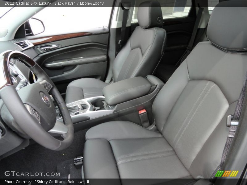 Black Raven / Ebony/Ebony 2012 Cadillac SRX Luxury