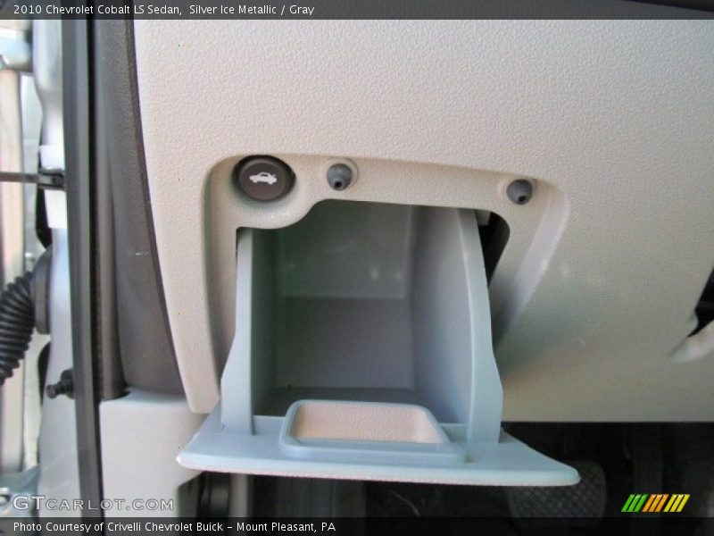 Silver Ice Metallic / Gray 2010 Chevrolet Cobalt LS Sedan