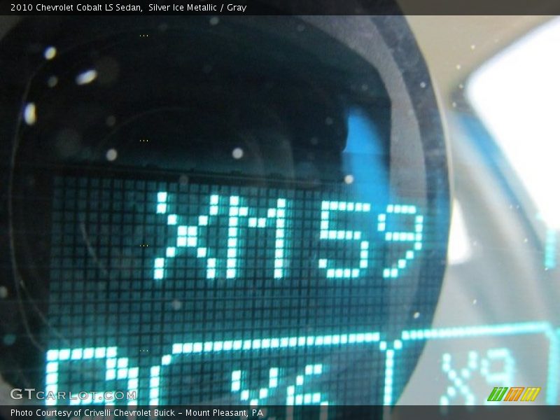Silver Ice Metallic / Gray 2010 Chevrolet Cobalt LS Sedan