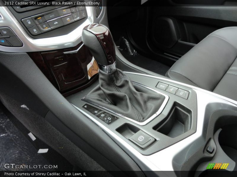 Black Raven / Ebony/Ebony 2012 Cadillac SRX Luxury